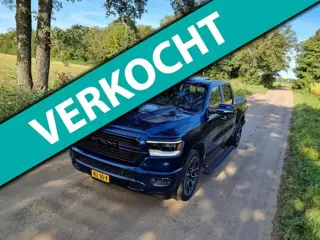 Dodge Ram 1500 5.7 V8 4x4 REBEL SPORT, zwarte hemel, groot scherm, schuifdak, 22 inch , LPG, 3500 KG