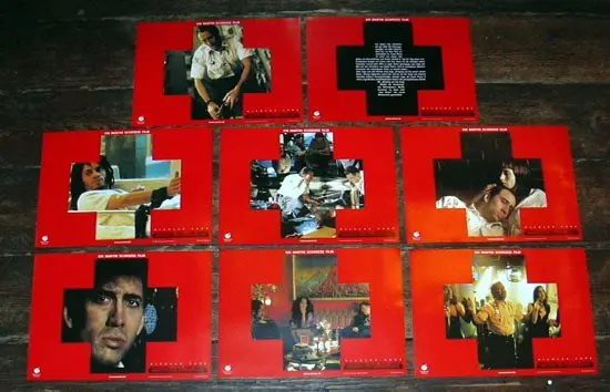 BRINGING OUT THE DEAD Duitse lobbycard set.