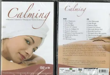 RELAX EN ONTSTRESS CALMING DVD EN CD in één box NIEUW