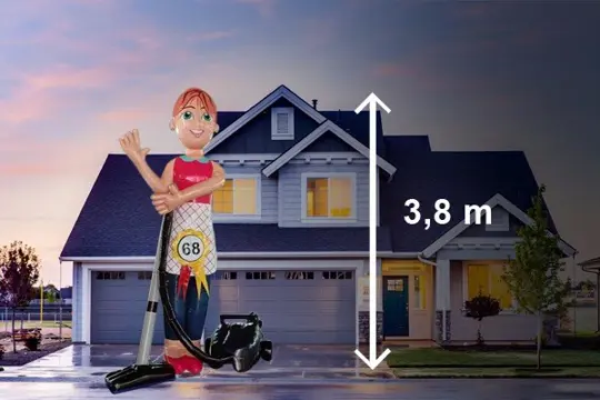 Sarah pop met stofzuiger huren, landelijke bezorging mogelij