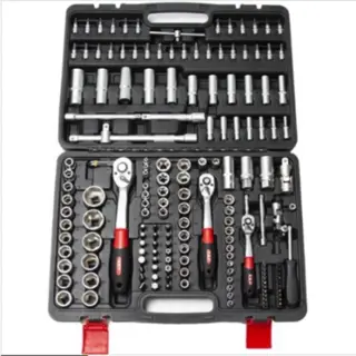 TIP Doppendoos 171-delig 1/4"+3/8"+1/2"