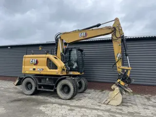 TE HUUR Caterpillar M314 mobiele graafmachine