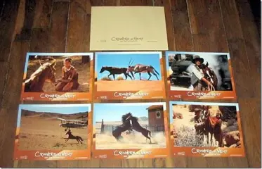 RUNNING FREE lobby cards.
