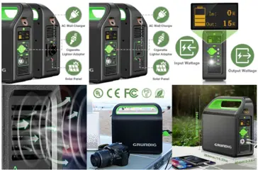 GRUNDIG Portable Power Station Mobile Generator 300Wh