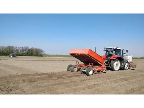 aardappel plant poot machine structural snaren pootmachine