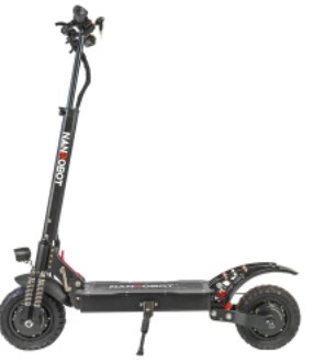 NANROBOT D4+2.0 Electric Scooter 1000W*2