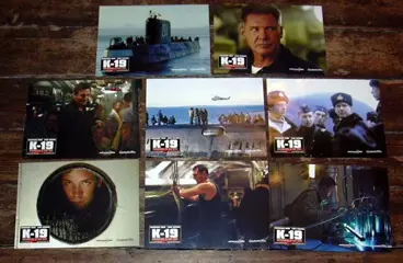 K-19 : THE WIDOWMAKER lobbycard set.