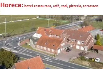 Horecabedrijf met hotel-restaurant, café, zaal &amp;