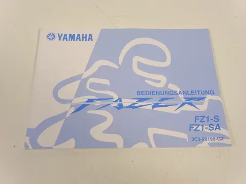 INSTRUCTIEBOEKJE Yamaha FZ1 2006 - 2009