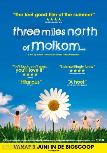 THREE MILES NORTH OF MOLKOM filmposter.