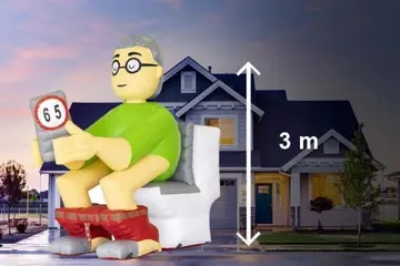 Sarah Pop op WC/Toilet te huur, landelijke bezorging mogelij