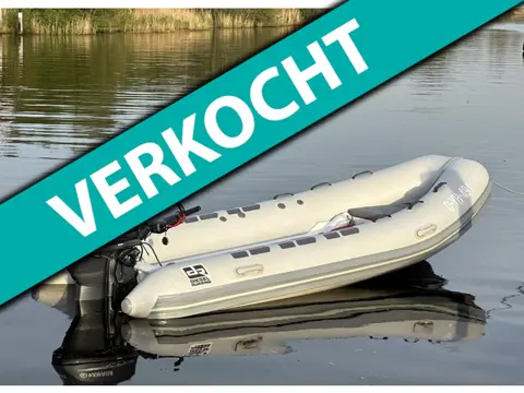 Rib 400 open floor Diesel Rubbing (2023) met nieuwe (2024) Yamaha 40pk