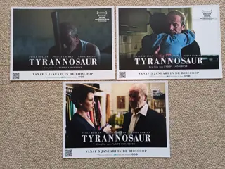 TYRANNOSAUR     lobbycard set.
