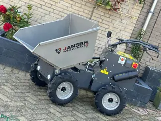 BTP Actie Jansen 4x4 elektrische accu kruiwagen mini dumper