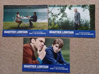QUARTIER LOINTAIN lobbycard set.