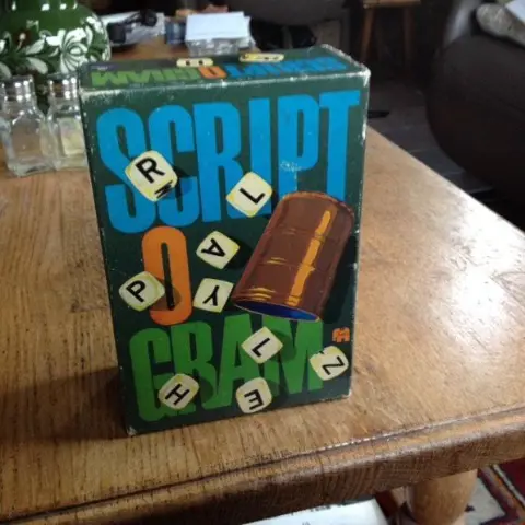 Scriptogram compleet, van jumbo - nostalgisch