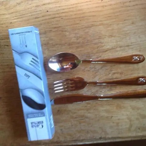 Casa Mesa kinderbestek, drie delig