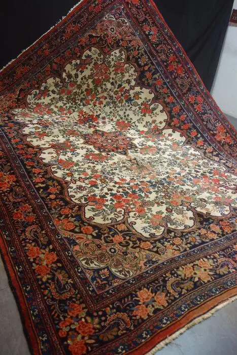 Perser Rosen Bidjar Antik - Tapijt - 353 cm - 263 cm