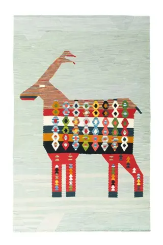 Designer Kelim - Verzamelobject - Kelim - 207 cm - 131 cm