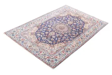 Isfahan Kork mit sehr viel Seide - mooi perzisch tapijt -