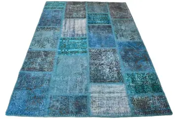 Vintage patchwork - Vloerkleed - 208 cm - 140 cm