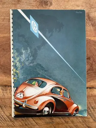 Documentatie - Oude originele Volkswagen verkoop brochure