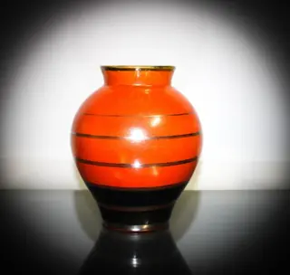 Charles Catteau - Keramis Boch - Art Deco vaas uit