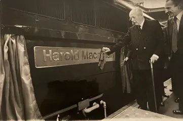 Peter Hunter - Harold Macmillan named Locomotive 1979