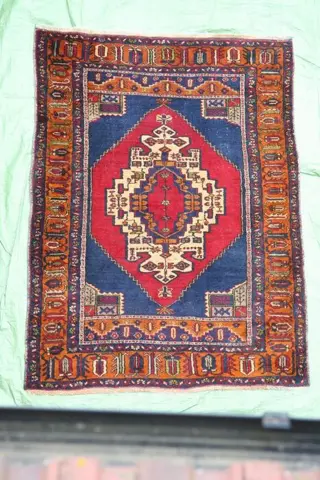 Melas - Turkse Konya wollen vloerkleed - 185 cm - 136 cm