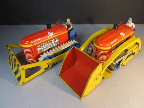 Gescha - Mechanische bulldozer en shovel - 1950-1959 -