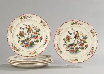 Villeroy &amp; Boch - Dinerborden (6) - Keramiek - Phoenix