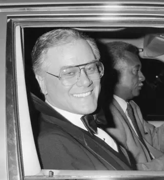 Gérard Fouquet (1959-2009) - Larry Hagman, autographe