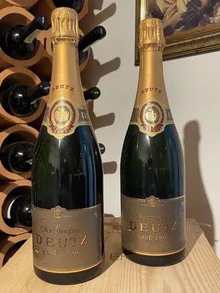 1996 Deutz - Champagne Rosé - 2 Flessen (0.75 liter)