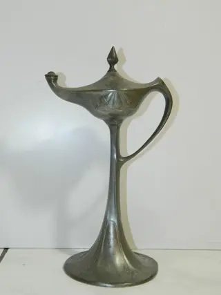 Hugo Leven - Kayserzinn - Lamp (1)