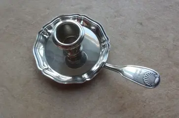 Christofle - Lodewijk XV-stijl handkandelaar - Verzilverd