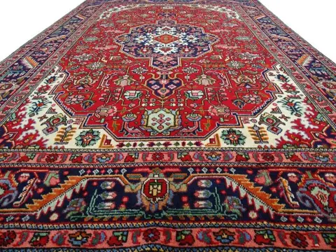 Tabriz - Gereinigd Vloerkleed - 305 cm - 198 cm