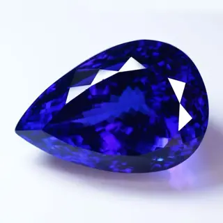 Blauwachtig violet Tanzaniet - 37.71 ct