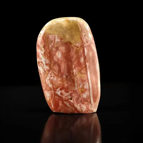 Rood/gele jaspis Vrije vorm - 16×10×4 cm - 1285 g
