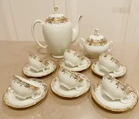 SFP Limoges - Koffieservies voor 6 - Porselein