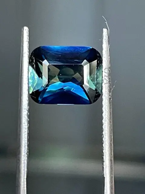 Blauw, Groen Saffier - 3.09 ct