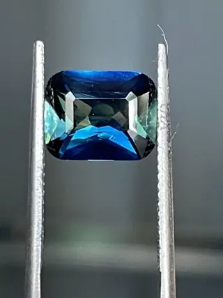 Blauw, Groen Saffier - 3.09 ct