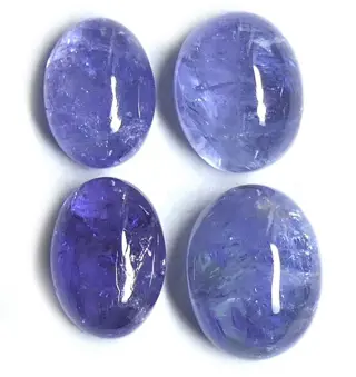 4 pcsTanzaniet - geen minimumprijs - 11.16 ct