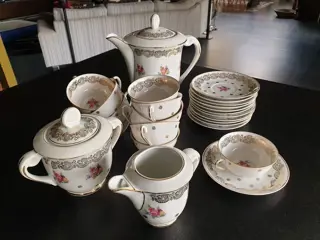 FD Chauvigny - koffie service (29) - Porselein