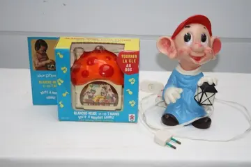 Disney CEJI, Ledra - Nachtlamp met dwerg + muziekdoos