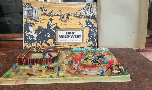 Wimmer Einrich - Western - Figuur/beeld Fort Wild West -