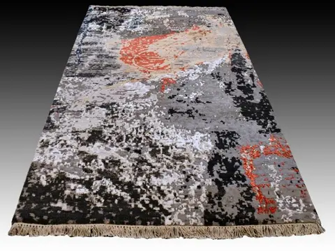 Modern art - Vloerkleed - 158 cm - 95 cm