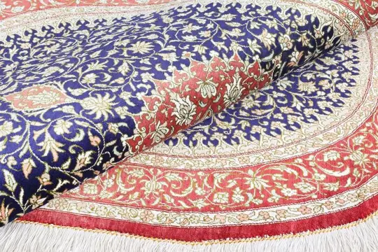 Ghom Seide Signiert - Tapijt - 120 cm - 80 cm