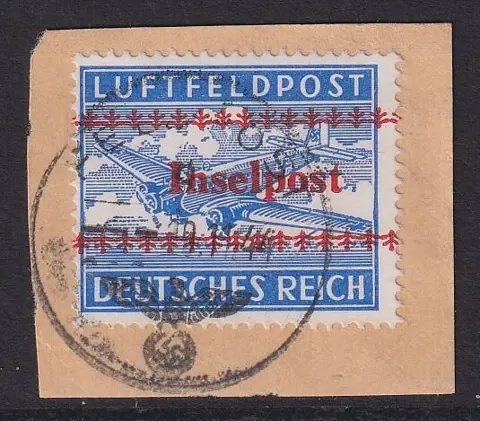 Duitse Rijk 1944 - Veldpost: Kreta. Gekeurd: C.Petry. - Michel: 7A