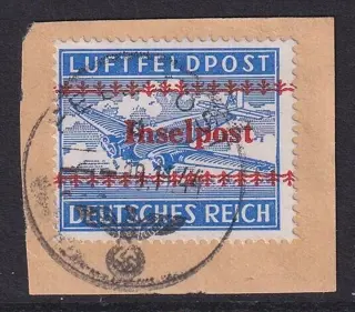 Duitse Rijk 1944 - Veldpost: Kreta. Gekeurd: C.Petry. - Michel: 7A