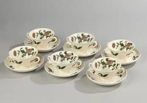 Wedgwood - Soepkommen (6) - Porselein - Mandarin